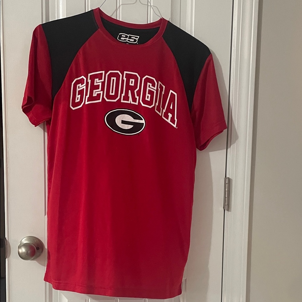 Georgia Bulldogs Red and Black T-Shirt
